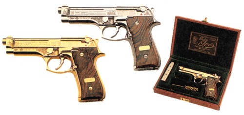 Beretta 92FS de LUXE golden